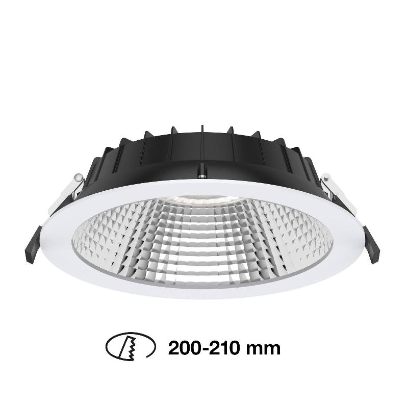 THE LIGHT GROUP SLC SHIFT SPOT ENCASTRÉ LED Ø 22,8 CM CCT, BLANC