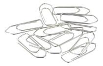 TROMBONES GALVANISÉ 32 MM - BOÎTE DE 100