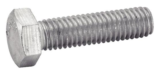 VIS À MÉTAUX TÊTE HEXAGONALE INOX A2 CLASSE 8.8 DIN 933 10X90 BOÎTE DE 50 - ACTON - 6210110X90