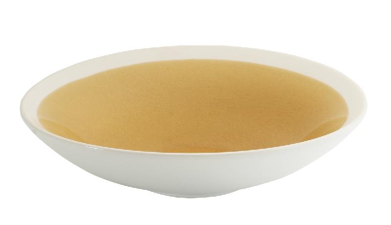 ASSIETTE EXTRA CREUSE ROND JAUNE GRÈS Ø 24 CM WINTER PRO.MUNDI
