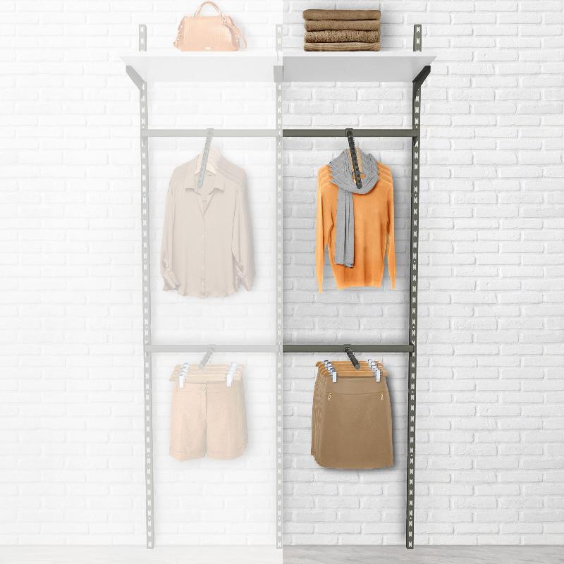 Élément suivant Global used 1 tablette blanc + 2 niveaux de facing L60xH240cm_0