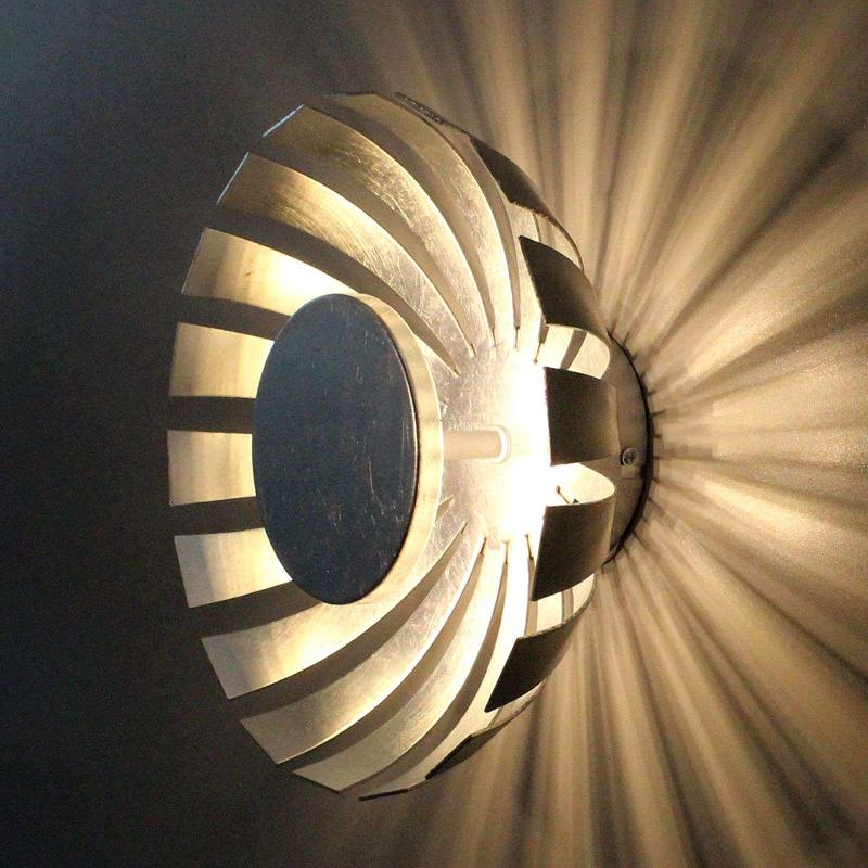 ECO-LIGHT APPLIQUE LED FLARE SMALL, ARGENTÉ