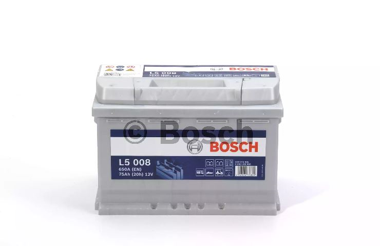 BOSCH - BATTERIE DÉCHARGE LENTE BOSCH 12V 75 AH 650 A - 0092L50080_0