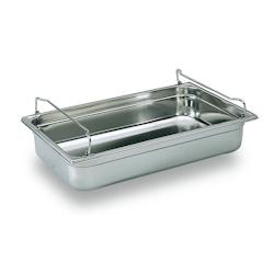 Bourgeat Bac gastro inox GN 1/1 H.15 cm plein à anses panier Bourgeat - 741215 - plastique 741215_0