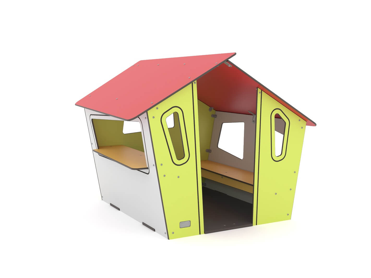 Cabane de jeu - Kookies Hut 1KAC0015 - Tranche d'âge 1 an et plus - Capacité 10 personnes_0