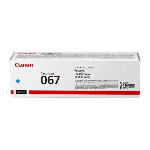 CANON 067 TONER CYAN POUR IMPRIMANTE LASER - TONER AUTHENTIQUE