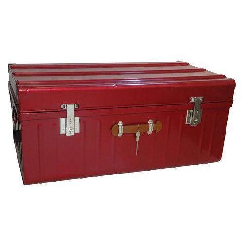 CANTINE GRANDE CAPACITÉ AVEC COUVERCLE BOMBÉ - 160L - ROUGE - PIERRE HENRY