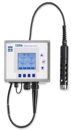 Contrôleur multiparamètres YSI 5200A - mesures en ligne température, pH, oxygène dissous, redox_0