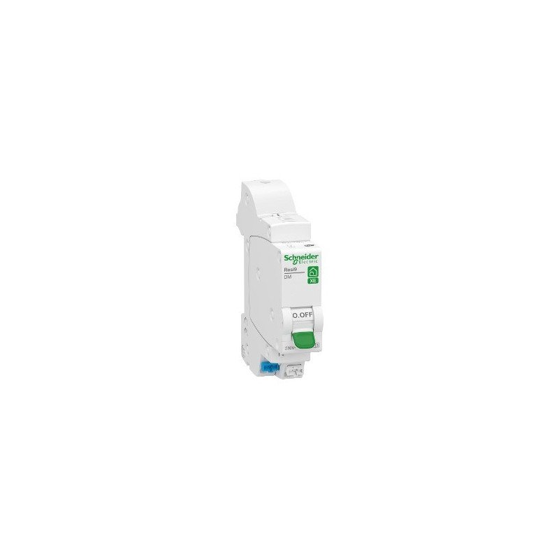 DISJONCTEUR MODULAIRE RESI9 XE 1P+N COURBE C EMBROCHABLE 16A - SCHNEIDER ELECTRIC - R9EFC616