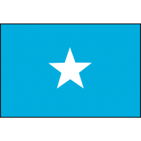 DRAPEAU SOMALIE : DIMENSIONS - 200 X 300 CM