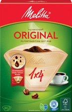 MELITTA FILTRE À CAFÉ ARÔME '1X4', MARRON NATURE - LOT DE 5