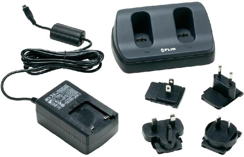 CHARGEUR DE BATTERIE DOUBLE SLOT POUR CAMÉRAS FLIR SÉRIE EXX ET EXXBX - FLIEXXBATTERYCHARGER