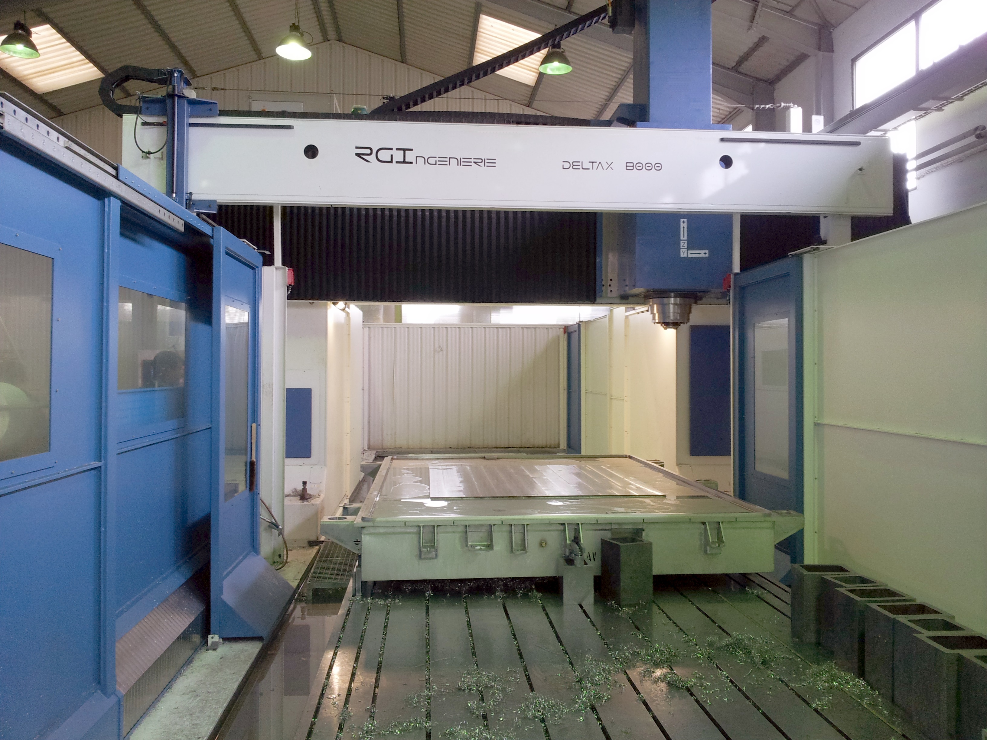 Fraiseuse DELTAX HT - Grandes dimensions - Table rotative et usinage 5 axes_0