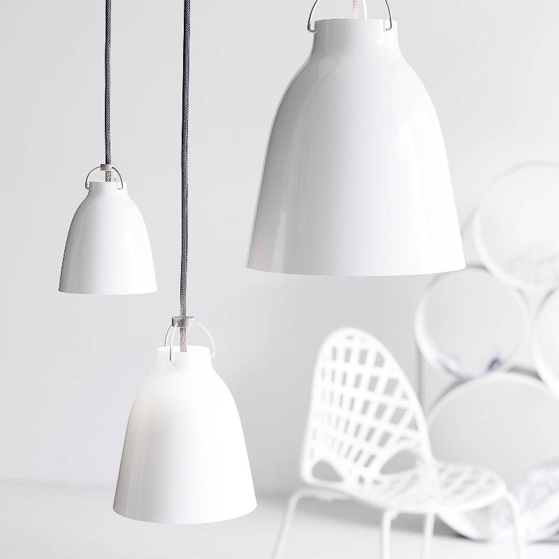 FRITZ HANSEN CARAVAGGIO P1 BRILLANT BLANC