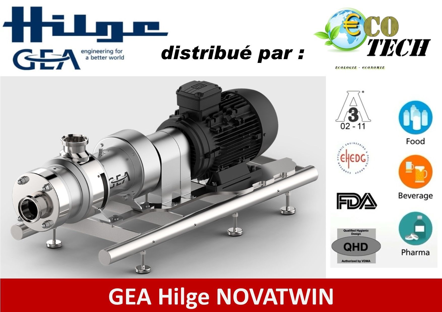 Gea hilge novatwin production et nep avec une seule pompe normandie_0