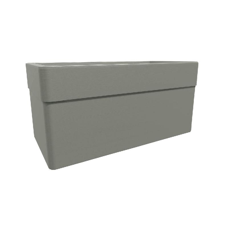 Jardiniere CAREL taupe 63L EDA - marron plastique polypropylène 022036 BR.T SX1_0