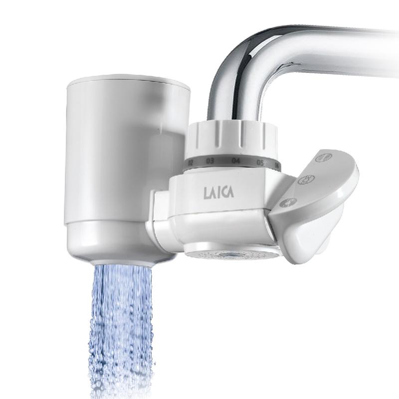 Laica - Robinet avec Système de Filtration Intelligent Hydrosmart - blanc inox LA289_0