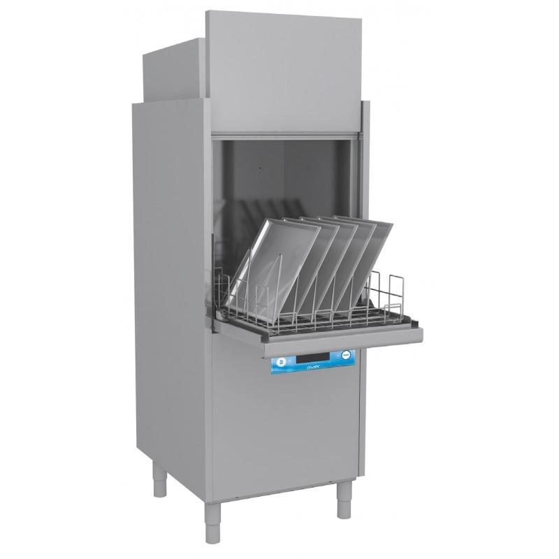 Lave-batterie avec condenseur de buée 400V Panier 560x630mm H.1956 SERIE RIVER Elettrobar Furnotel_0