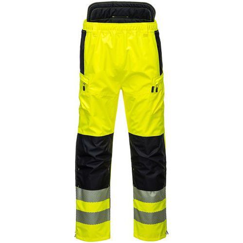 PANTALON HAUTE VISIBILITÉ PW3 EXTREME PW342 NOIR/JAUNE S - PORTWEST