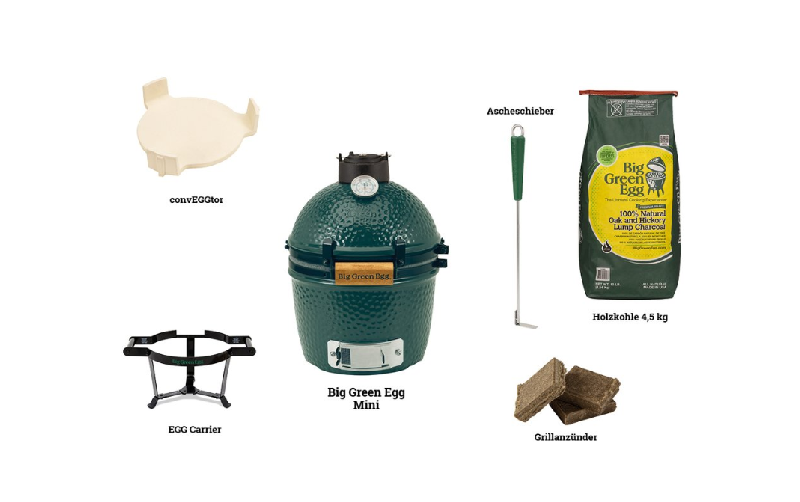 PACK COMPLET BARBECUE MINI EGG BIG GREEN EGG