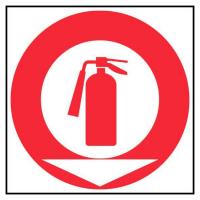 PANNEAU EXTINCTEUR + FLÈCHE DIRECTIONNELLE