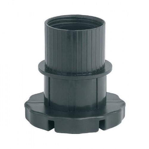PIEDS DE MEUBLES EN ABS NOIR DIAMÈTRE 28 MM X4 - TYPE 455 - HAUTEUR 60 MM CAMAR