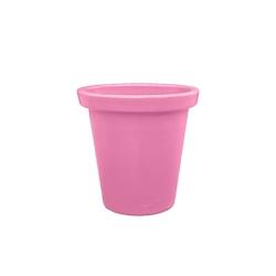 PLAST'UP ROTOMOULAGE Pot de fleurs rond xxl delight 420l - ROSE - rose 0669014882585_0