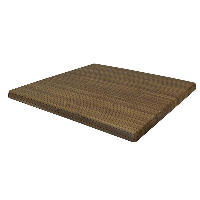 Plateau carré de table extérieur Werzalit 70x70cm décor Saigon_0