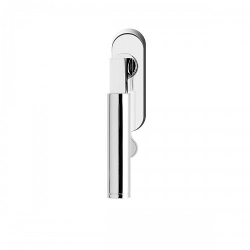 POIGNÉE DE FENÊTRE TASMANIA EF314 ROSACE OVALE -VERROUILLABLE AVEC CLÉ -POLI KARCHER DESIGN