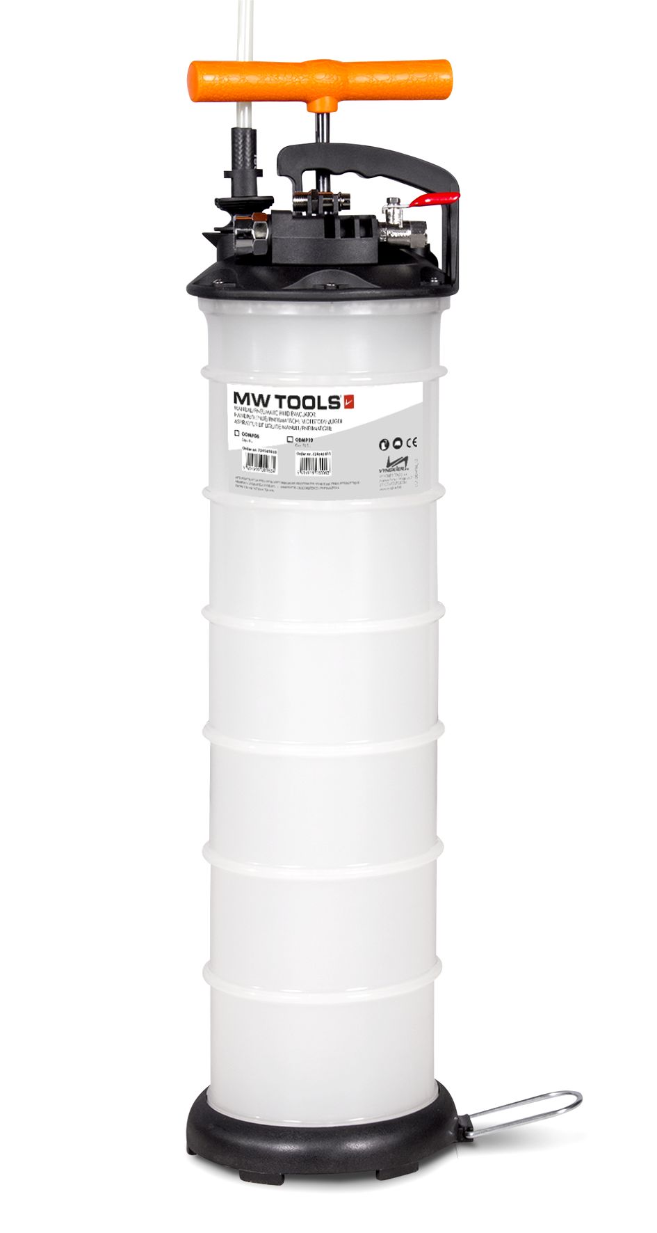 POMPE D'ASPIRATION DE LIQUIDE VIDANGE HUILE MOTEUR 6L MW-TOOLS ODMP06