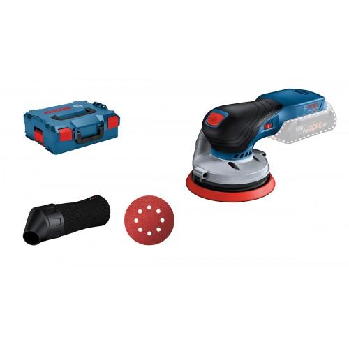 PONCEUSE EXCENTRIQUE SANS FIL GEX 18V - Ø125MM - COFFRET L-BOXX BOSCH