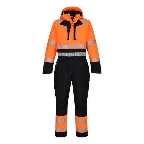 PORTWEST DX438 COMBINAISON D'HIVER DX4 HV ORANGE/NOIR - TAILLE S - STANDARD