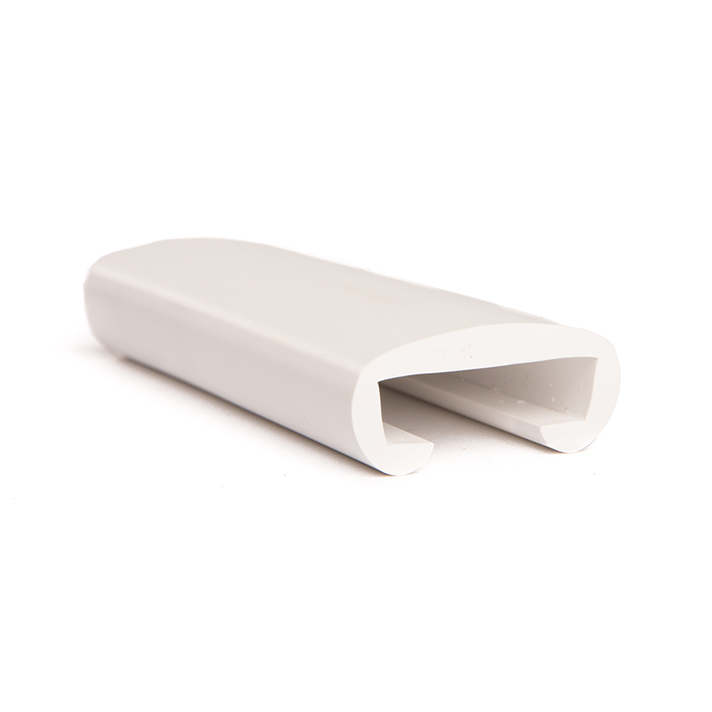 MAIN COURANTE ESCALIER PVC BLANC 30X8 MM