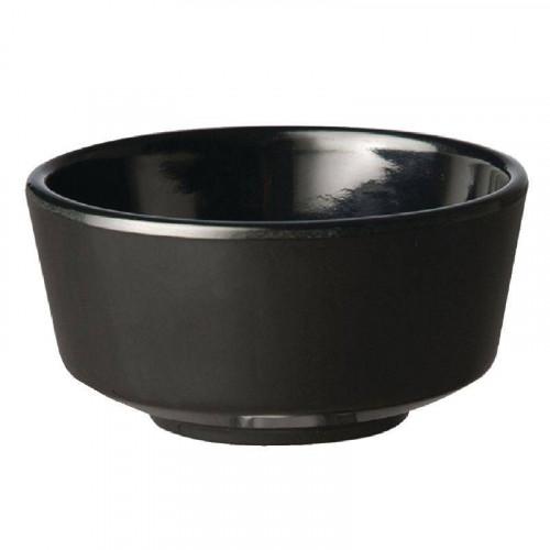 RAMEQUIN EN MÉLAMINE NOIR 450 ML APS