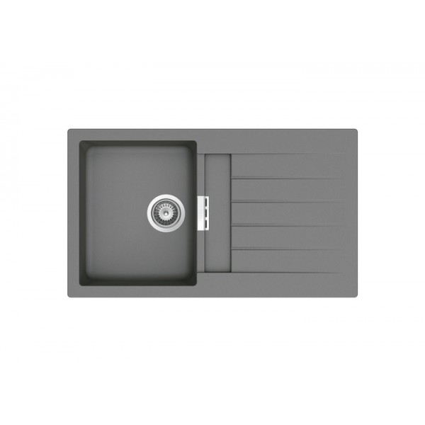 ROCA OSLO EVIER REVERSIBLE 1 CUVE 850 GRIS - A880120110