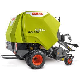 Rollant 520 rc - presse à balle ronde - claas - diamètre de la chambre de pressage 125 cm_0