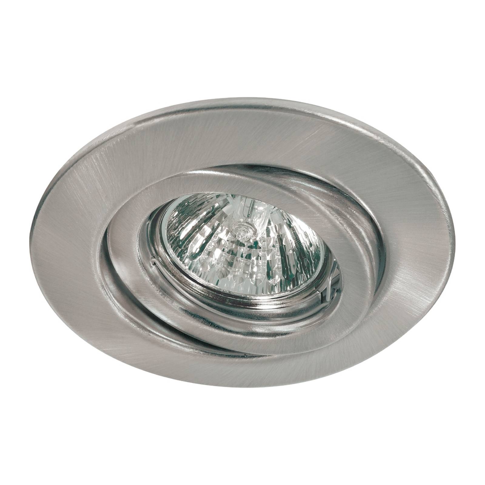 PAULMANN SPOT ENCASTRÉ HT VARIAS, INCLINABLE, FER BROSSÉ