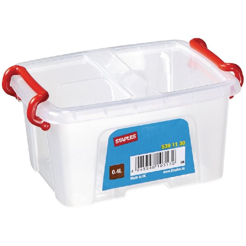 STAPLES BOÎTE DE RANGEMENT CEP - 0,4 L