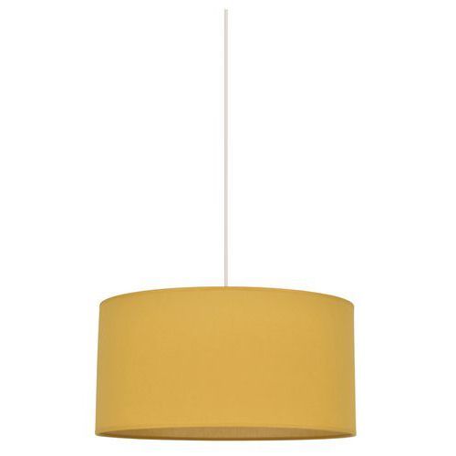 SUSPENSION CYLINDRE EN COTON UNI MOUTARDE - COREP