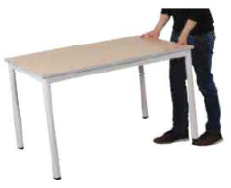 Table Carélie mobile H110 - élégante et pratique pour espaces de restauration_0