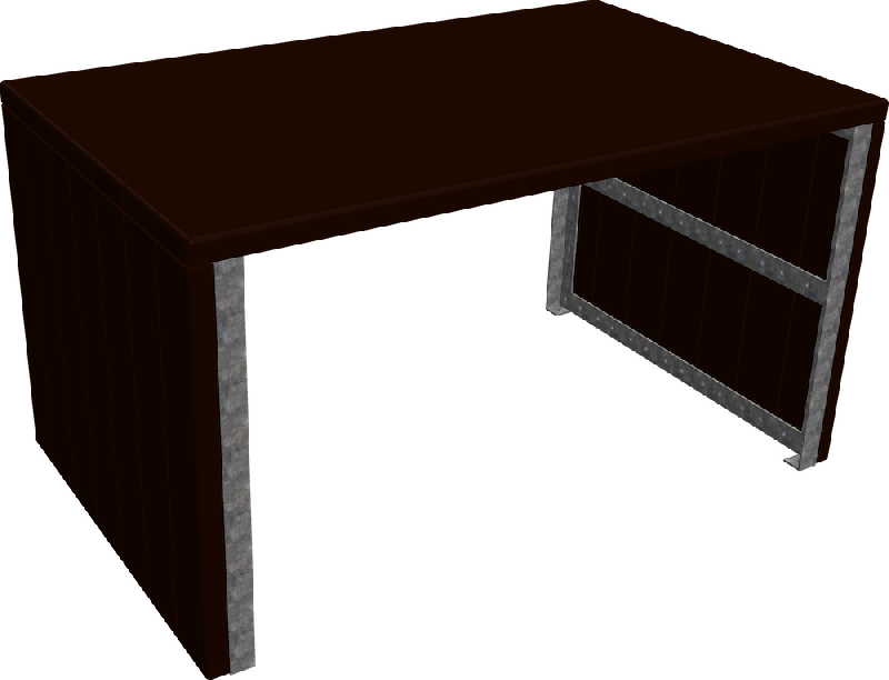 Table Kizh 1.4m - Fabrication française Espace Renard - Réf : KI15_0