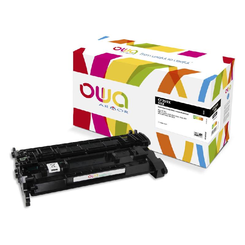 TONER REMANUFACTUREE OWA COMPATIBLE HP 59X - CF259X (K18650OW) - NOIR