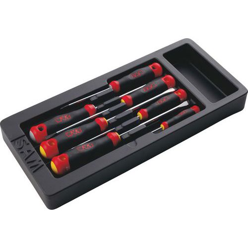TOURNEVIS S1 FENTE PHILLIPS MODULE DE 7 _ T-PJ7M - SAM