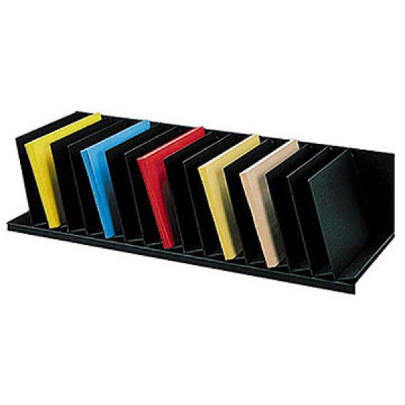 TRIEUR 16 CASES INCLINEES LARGEUR 92 CM NOIR