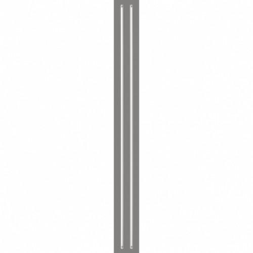 TRINGLE POUR FAUSSES CRÉMONES - 16 X 5 MM - VIEUX LAITON - LOT DE 2 QUESDEVILLE