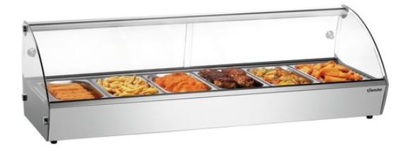 VITRINE CHAUFFANTE BARTSCHER R6 6X 1/3GN