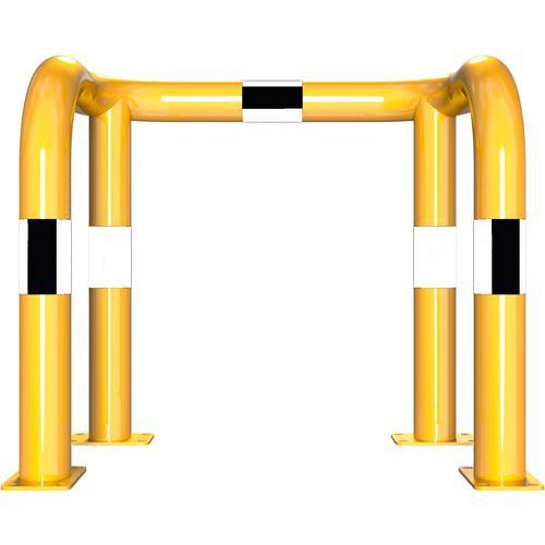 ARCEAU DOUBLE ARCEAU À CHEVILLER-JAUNE/NOIR-750X650MM - SCHAKE