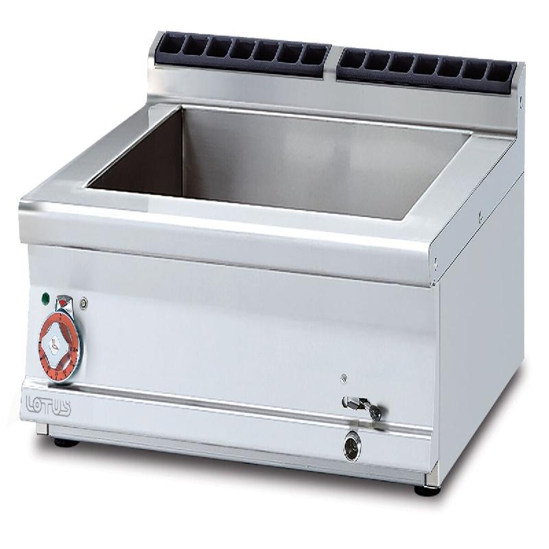 Bain-marie électrique monophasé de table. Cuve pour GN 1/1 + 2 GN 1/4 h=15 dimensions 60x60 h28. Modèle BMT-66EM - 2264_0