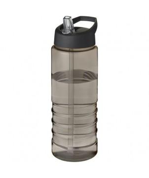 BOUTEILLE DE SPORT H2O ACTIVE TREBLE 750ML COUVERCLE VERSEUR NOIR - GOURDES DE SPORT PUBLICITAIRES PERSONNALISÉES