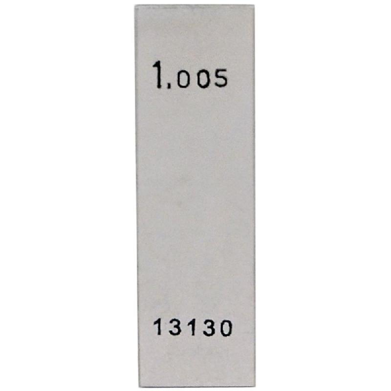 Cale étalon acier classe 1 à l'unité - 1 mm - Tolérance norme DIN 861_0